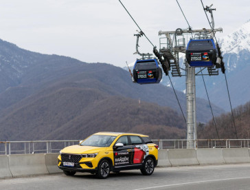 Суточно.ру_Брендирование канатной дороги_Курорт Газпром (Красная Поляна)